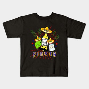 hola fiesta cinco de mayo Kids T-Shirt